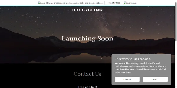 Screenshot of 10u-cycling.com