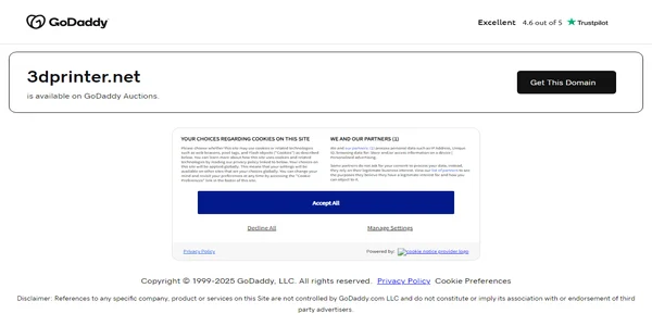 Screenshot of 3d-scanner-sh.com