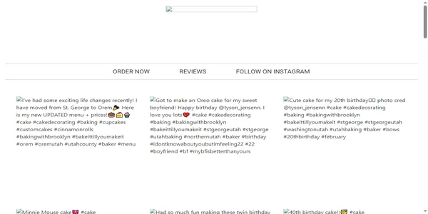 Screenshot of baking-withbrooklyn.com