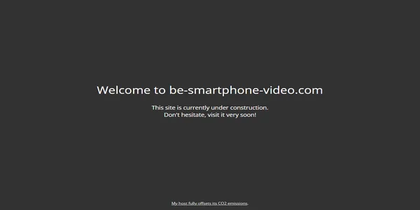 Screenshot of be-smartphone-video.com