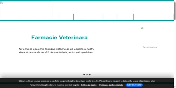 Screenshot of cabinet-veterinar.com