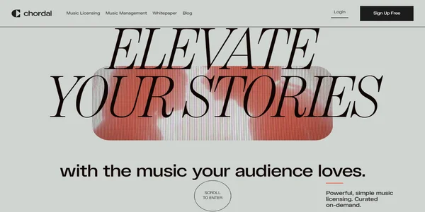 Screenshot of chordal.com