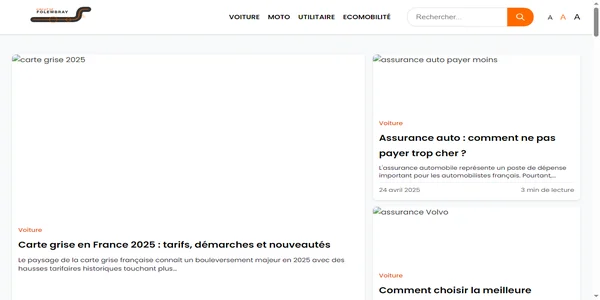 Screenshot of circuit-de-folembray.com