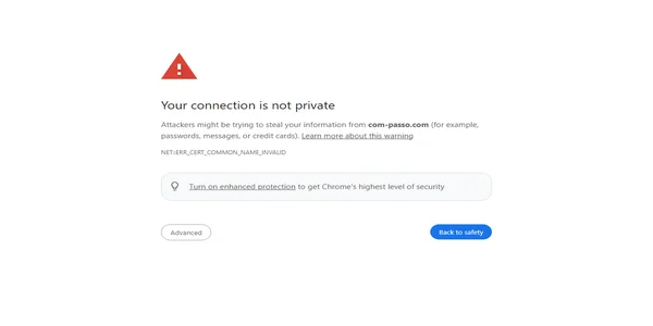 Screenshot of com-passo.com