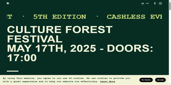 Screenshot of culture-forest.com