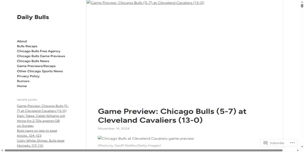 Screenshot of daily-bulls.com