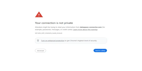 Screenshot of dataspace-connector.com