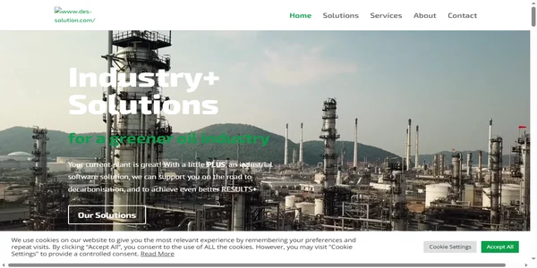 Screenshot of des-solution.com