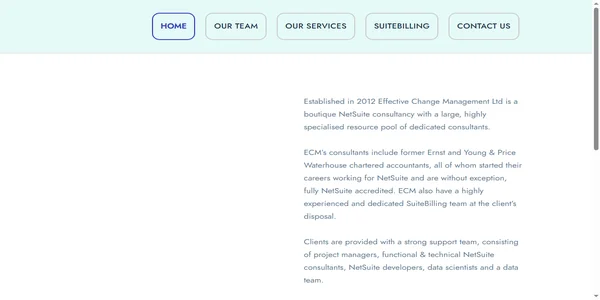 Screenshot of effective-change.com