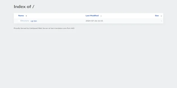 Screenshot of fast-translator.com