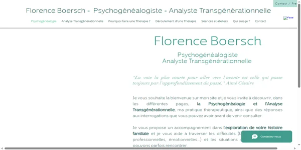 Screenshot of florence-boersch.com