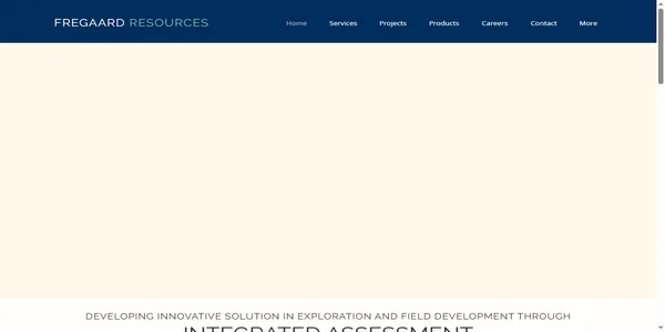 Screenshot of fregaard-consulting.com