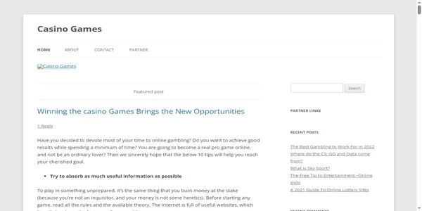 Screenshot of games-m.com