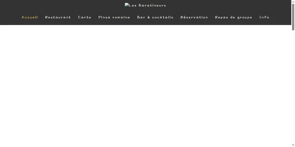 Screenshot of les-baratineurs-restaurant-aix-en-provence.com