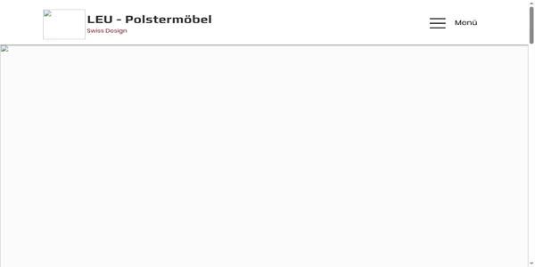 Screenshot of leu-polstermoebel.com