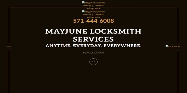 Screenshot of locksmith-arlington.com
