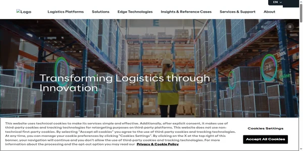 Screenshot of logistics-reply.com