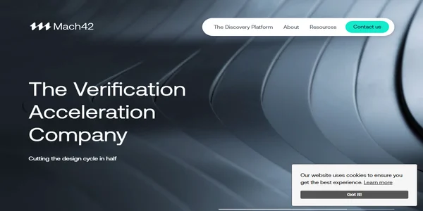 Screenshot of machine-discovery.com