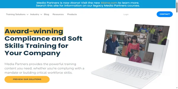 Screenshot of media-partners.com