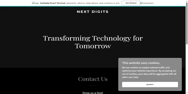 Screenshot of next-digits.com