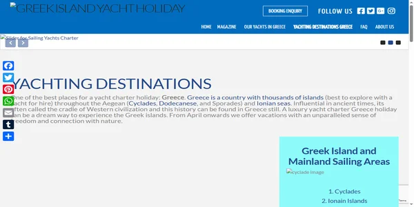 Screenshot of ocean-nomads.com