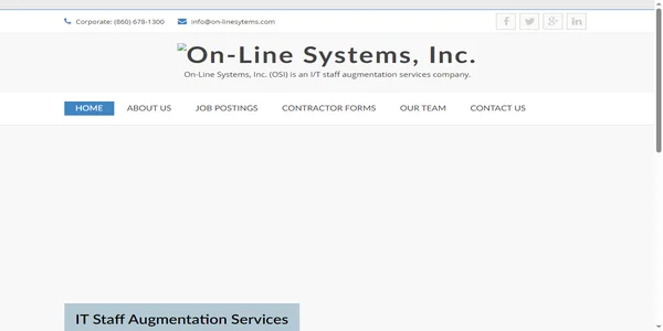 Screenshot of on-linesystems.com