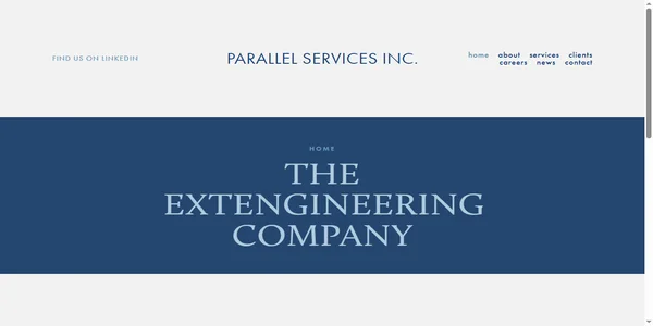 Screenshot of parallel-corp.com