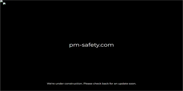 Screenshot of pm-safety.com