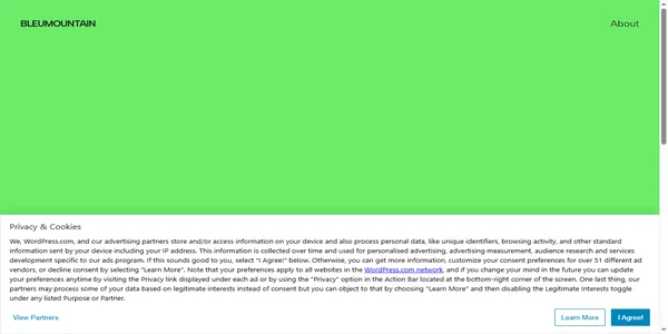 Screenshot of poetry-blog.com