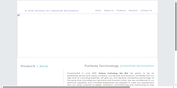 Screenshot of portway-technology.com