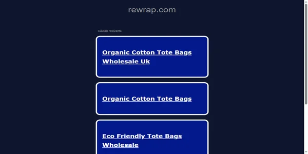 Screenshot of rewrap.com