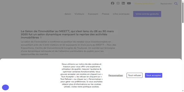 Screenshot of salon-immobilier-toulouse.com
