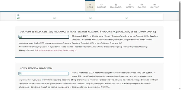 Screenshot of san-system.com.pl