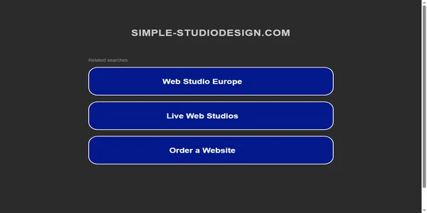 Screenshot of simple-studiodesign.com