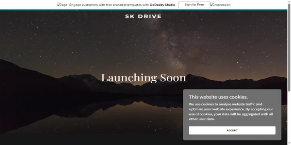 Screenshot of sk-drive.com