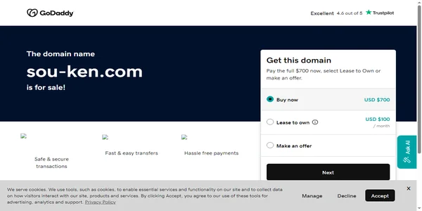 Screenshot of sou-ken.com
