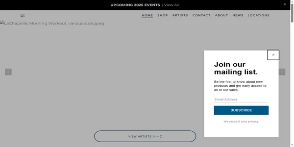 Screenshot of spa-fine-art.com