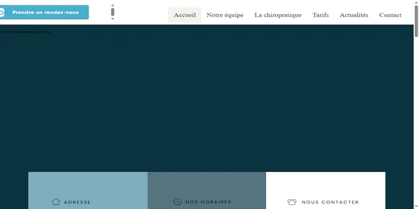Screenshot of st-etiennechiro.com