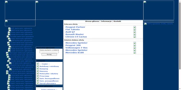 Screenshot of tanie-auto.com.pl
