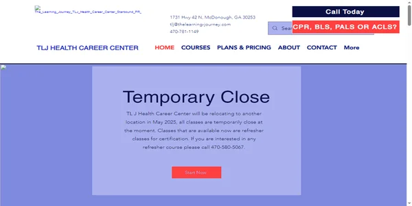 Screenshot of thelearning-journey.com