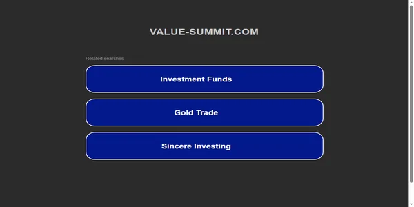 Screenshot of value-summit.com