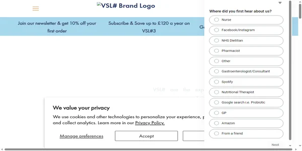 Screenshot of vsl-fiber.com