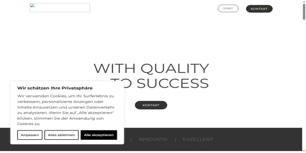 Screenshot of zuber-management.com